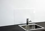 Paulus Spritzschutz Küche Wand 60x40 cm Acrylglas weiß