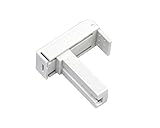 GARDINIA Klemmträger für Jalousien und Rollos, Montage ohne Bohren, Verstellbar von 6 mm - 30 mm, Klemmhalter, 2 Stück, Kunststoff, Weiß