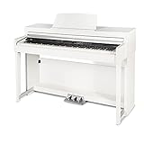 Fame DP-8600 E-Piano mit präziser Hammermechanik, anschlagdynamischen 88 Tasten, perfekter Klavierklang, 50 Orchesterklangfarben, 256-fache Polyphonie, hochwertiges Gehäuse mit Deckel, Digital Piano