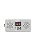 Pure ELAN CONNECT+ All-In-One Stereo Internetradio mit DAB und Bluetooth 5.0 (DAB/DAB+ & UKW-Radio, Internetradio, TFT Display, 20 Senderspeicher, Musikstreaming, Podcasts), Stone Grey