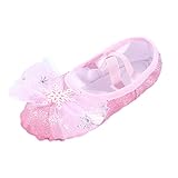 FGUUTYM Kinderschuhe Tanzschuhe Warm Dance Ballett Performance Indoor Schuhe Yoga Tanzschuhe Klinik Schuhe Damen (Pink, 33 Big Kids)
