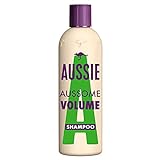 Aussie Aussome Volume Shampoo Für Feines, Plattes Haar, 300 ml, Shampoo Damen, Mit Pflaume, Tierversuchsfrei, Mehr Volumen, Volumen Haare