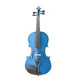 H/A Tom-EU Violinenplatte aus Sperrholz, Blau, Größe 1/2