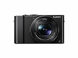 Panasonic DMC-LX15EG-K Lumix Premium Digitalkamera (20,1 Megapixel, Leica DC Vario Summilux Objektiv F1.4-2.8/ 24-72mm, 4K Foto und Video mit Hybrid Kontrast AF) schwarz