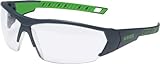 Uvex I-Works Schutzbrille - Suprav. Excellence - Schwarz.-Grün/Transparent