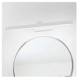 SJBB LED-Badezimmerspiegel, Frontlicht, Spiegel-Wandleuchte, wasserdicht, beschlagfrei, Acryl, Make-up-Beleuchtung, Bildlichter, Spiegelschranklicht (44 cm, warmes Licht)