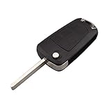 Ersatz Schlüsselgehäuse mit 2 Tasten Klappschlüssel Autoschlüssel Schlüssel Rohlingtyp (HU100) Fernbedienung Funkschlüssel Gehäuse - INION