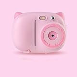 Camera Instant Equipped with 2.4 Inch TFT LCD Display HD Mini Digital Camera 2400 W Pixels Printer Time-Lapse Thermal Sensor Suitable for Children Beginner (16G)