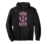 Wigwam Tipi, Indianer-Figur 'Proud To Be' Pullover Hoodie