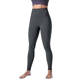 Leggings 3D Plumi Anti-Cellulite, Leggings, 3D-Kompression, Push-Up-Leggings, Damen, Sport, Anti-Cellulite, schlankmachend, elastisch, nahtlos, Sporthose, Damen, Yoga, Fitness, Pilates, grau, M