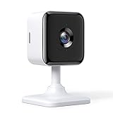 ZJX Babyphone für den Innenbereich,1080P WLAN Überwachungskamera mit Ton- und Bewegungserkennung, Haustierkamera funktioniert mit Alexa, 2-Wege-Audio und Nachtsicht, 1 Stück (1er Pack)