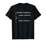 Programmierer Kaffee Coding Programmer Coffee T-Shirt