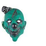 Holibanna Clown-maske Maskenparty Horror-zombie-kostüm Gruseliger Clown Maskerade Dinosaurierkostüm Masken Halloween Gruseliges Halloween Gruselige Halloween-maske Gesichts- Green E