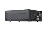 SilverStone SST-GD09B - Grandia HTPC ATX Desktop Gehäuse mit hochleistungsfähigem und geräuscharmen Kühlsystem, schwarz