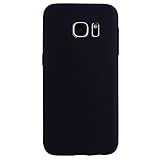 cuzz Samsung Galaxy S6 Hülle Case Silikon Schutzhülle Handyhülle,Outdoor Stoßfest Schutzhülle Schmaler Telefonschutz,Staub und Scratch-Stoßfest-Schw