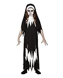 Horror-Shop Zombie Nonne Kinder Kostüm Kleid als Verkleidung für Halloween und Karneval XL
