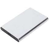 Yoidesu Externe Festplatte, Externes Laufwerk Schnelle Datenübertragung Einfache Nutzung der Breiten Kompatibilität Tragbare USB 3.0-Festplatte für OS X(1TB-Silber)