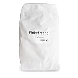 PALIGO Fugensand Quarzsand Sand Einkehrsand Pflasterfugensand Fugenmasse Für Unkrautfreie Fugen Zum Einkehren in Pflaster 0-1mm 25kg x 40 Sack 1.000kg / 1 Palette Wolff & Mü