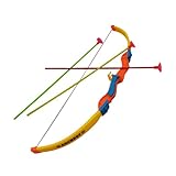 STUWU Kinder Pfeil und Bogen 39cm Sportbogen mit 3 Sicherheitspfeilen Archery