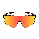 Funní Día Polarisiert Sonnenbrille für Damen und Herren, Polarisierte Fahrradbrille mit TR90 Rahmen für Erwachsene Sportbrille Sport Sunglasses for Men Women