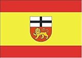 Aufkleber Bonn Sticker 8 x 5 cm Flagge Fahne Autoaufkleber