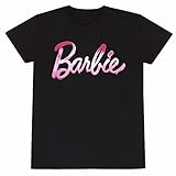 Barbie - T-Shirt für Herren/Damen Unisex (L) (Schwarz)