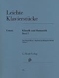 HENLE VERLAG LEICHTE KLAVIERSTUECKE 1 - arrangiert für Klavier [Noten/Sheetmusic]