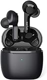 Bluetooth Kopfhörer, EarFun Air In Ear Kopfhörer mit 4 Mics Geräuschabschirmung, Stereo-Bass, Lautstärkeregler, In-Ear-Erkennung, 35 Std. Akku, Touch-Bedienung, IPX7 Wasserdicht, Wireless Charging