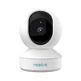 Reolink 4MP IP Kamera Indoor Überwachungskamera Innen WLAN Schwenkbar, 2,4Ghz und 5Ghz WiFi, 2-Wege-Audio, Home und Baby Monitor mit Bewegungserkennung, E1 Pro