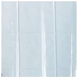 Spirella Kollektion Duschvorhang ohne Arme, 200 x 170 cm, transparent