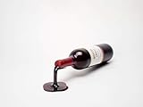 ilsangisang Wine Bottle Stand (Red) Design Weinflaschenhalter Tisch - Lustiger Flaschenhalter für Wein - Witziges Wein Geschenk für Weinliebhaber - Flaschenständer, Weinständer, Weinhal