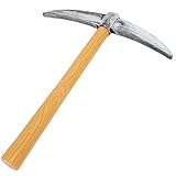 Garneck Plastik Spitzhacke Kostümzubehör Für Fasching Und Halloween - Schaumstoff Spitzhacke Für Zwerg Kostüme Und Party-Requisiten Ideal Für Kreative Verkleidungen Und Spaß