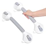 2 x Haltegriff Dusche Ohne Bohren 38CM, Duschgriff mit Saugnapf, 2023 Eine neu g