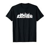 Aachen Westfalen Skyline Skyline Deutschland T-Shirt