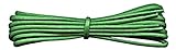 Fabmania 2mm rundes grünes Kleid gewachste Baumwollschnürsenkel - Länge 75cm