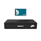 Humax Tivumax LT HD-3800S2 Full HD DVB-S2 Sat Receiver mit aktiver Tivusat HD Karte