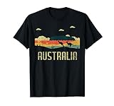 Vintage Jump Kangaroo Australien Tag Australier T-Shirt