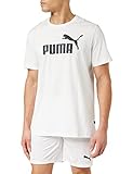 Puma Herren T-shirt, Puma White, M