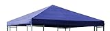 DEGAMO Ersatzdach für Pavillon 3x3 Meter blau, wasserdicht …