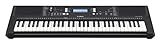 Yamaha PSR-E373 RML Digital Keyboard - Einsteigertastatur mit 61 berührungsempfindlichen Tasten, Gutschein für eine Funkunterricht von Yamaha Music School, schwarz