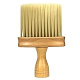 Haarschneidebürste, professionelle Friseur-/Barbier-/Nackenbürste aus Holz (Einzeln)
