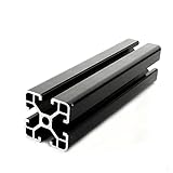 DFKUAI Cat and Mouse 1 stück schwarz 4040. Europäische Standard-eloxierte Aluminium-Profil-Extrusion 100-800mm Länge lineare Schiene fit for CNC 3D. Drucker CNC (Color : 600mm)
