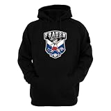 Volkspark Hamburg Streetwear Unisex Hoodie Frauen 1887 Schwarz 3XL