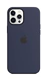 Apple Silikon Case mit MagSafe (für iPhone 12 Pro Max) - Dunkelmarine - 6.7 Zoll