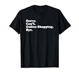 Lustiges Online-Shopping oder E-Commerce T-Shirt