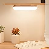 FREEDL Batteriebetrieben Tischlampe mit Magnet Schreibtischlampe Dimmbar Nachtlicht Wiederaufladbare Neutralweiß Unterbauleuchte Küche für Schlafsaal Schlafzimmer Lesezimmer ?Schrankbeleuchtung