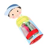 ERINGOGO Atmungsmodell Miniaturstroh Kinderaccessoires Lungenfunktionsmodell Mini-Luftbefeuchter Atemmodell Lungenmodell Anatomiemodell Lungenbausatz Atemtrainingsgerät Plastik