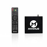 Maximus 5.0 - TV Receiver WLAN Box mit HDMI und Fernbedienung, 4K, HDTV, DVB-S/S2, USB 3.0, Full HD 1080p, Astra
