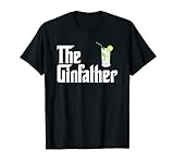 The Gin Father Shirt Lustiges Gin and Tonic Geschenke T-Shirt