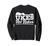 Ukes Not Nukes Ukulele Sweatshirt